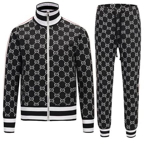 gucci tracksuit for sale|men's gucci sweatsuit.